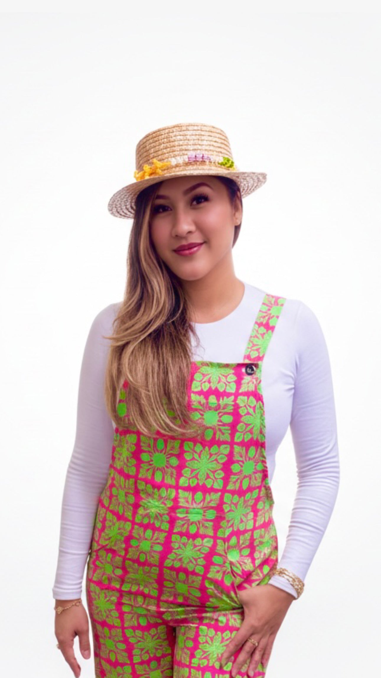 Preorder Kamea Jumpsuit Alohi Quilt Design