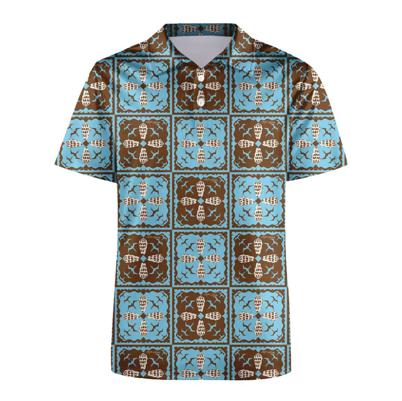 Preorder Only! Hebrew Cone Shell and Iwa Men’s Polo
