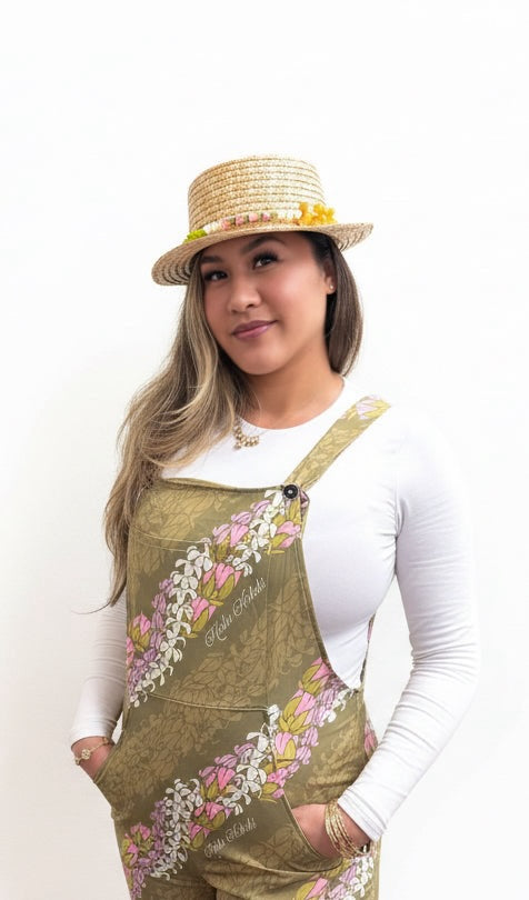 Preorder Kamea Jumpsuit Matcha Loke Lei Design
