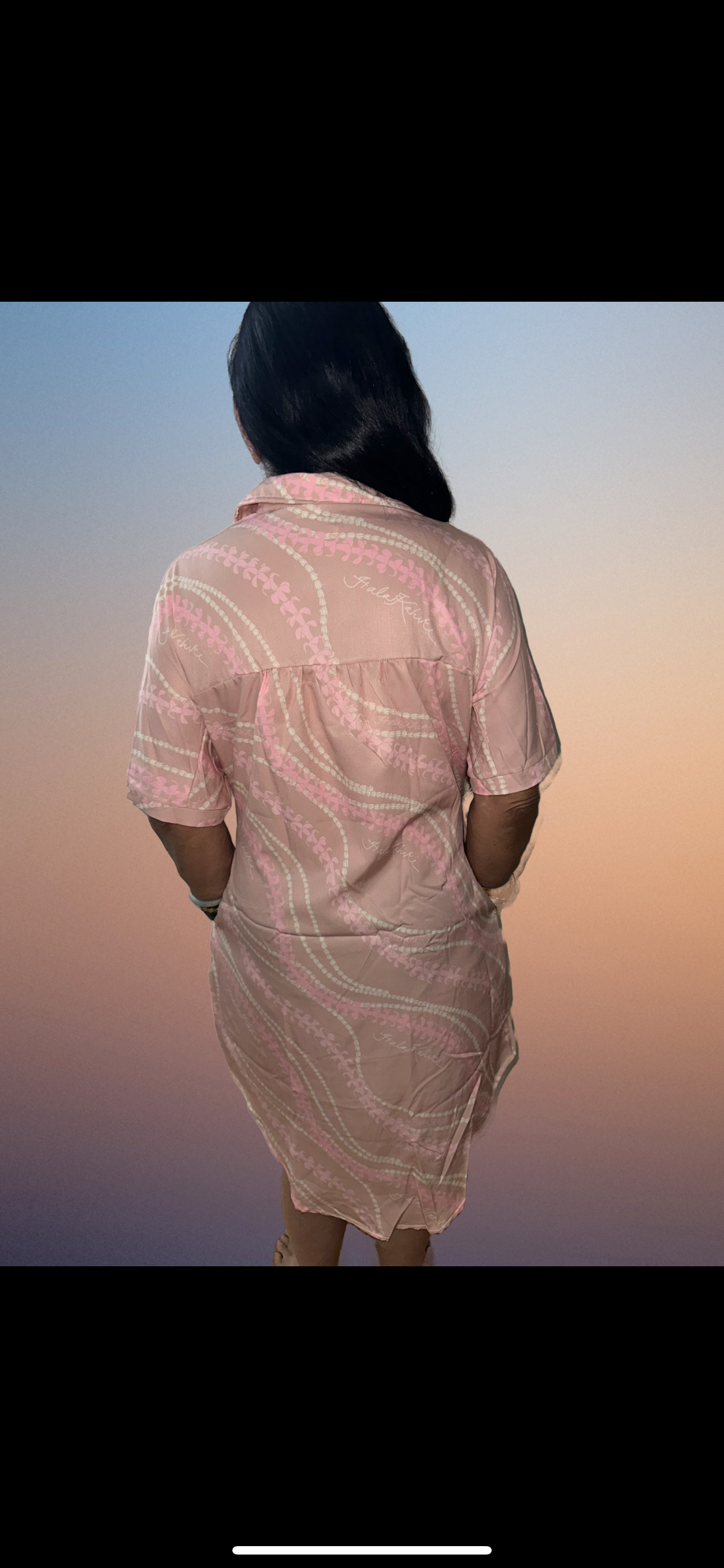 Leinani dress Pink Puakenikeni