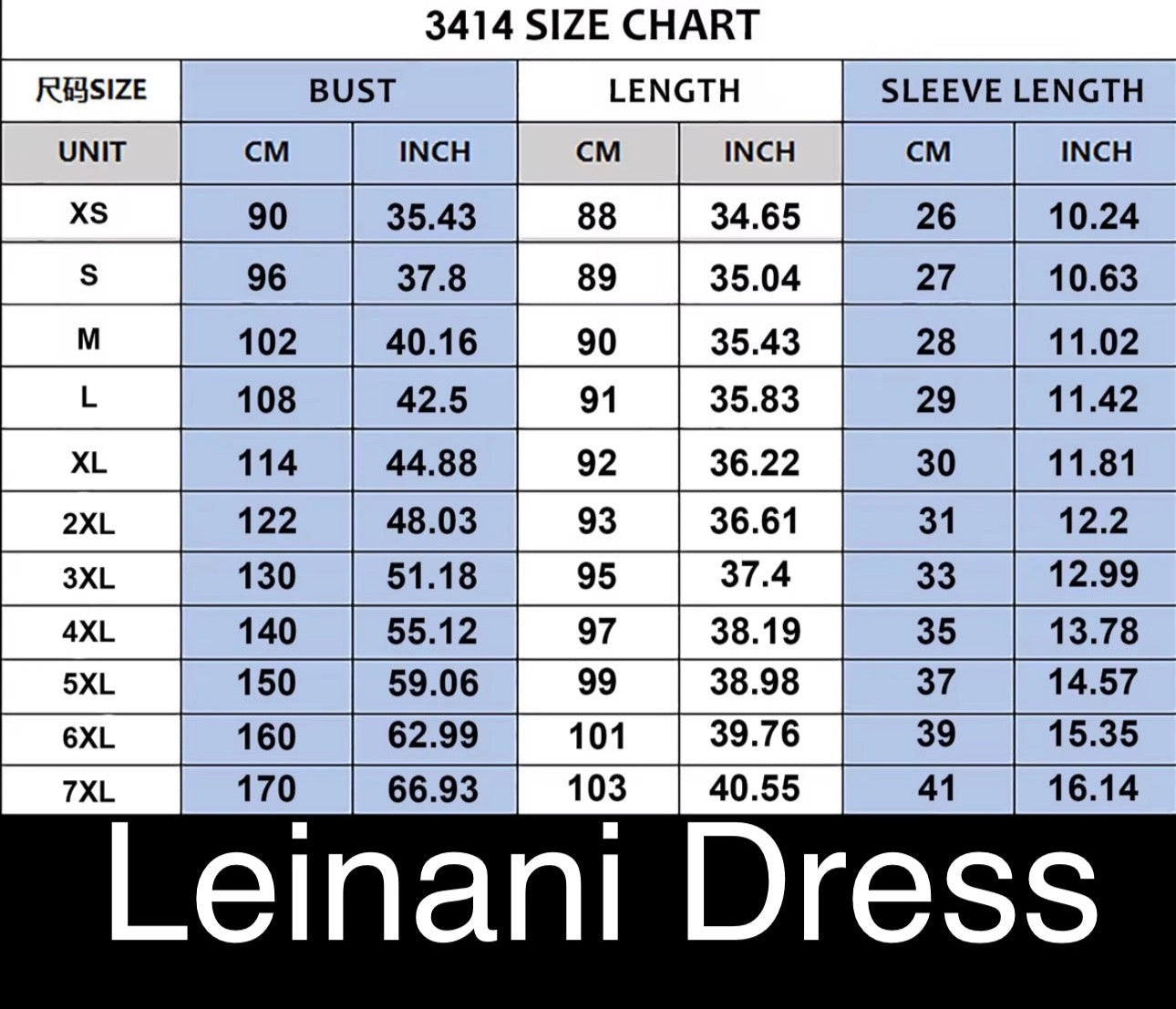 Preorder Leinani Dress Blue Puakenikeni