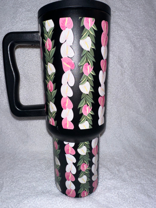 40oz Anthurium Maile Tumbler