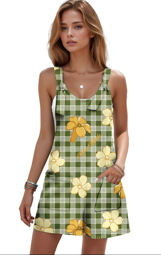Preorder Kiani Romper Green Palaka