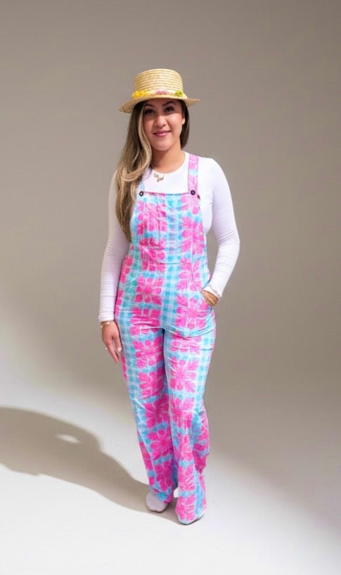 Preorder Kamea Jumpsuit Cotton Candy Palaka