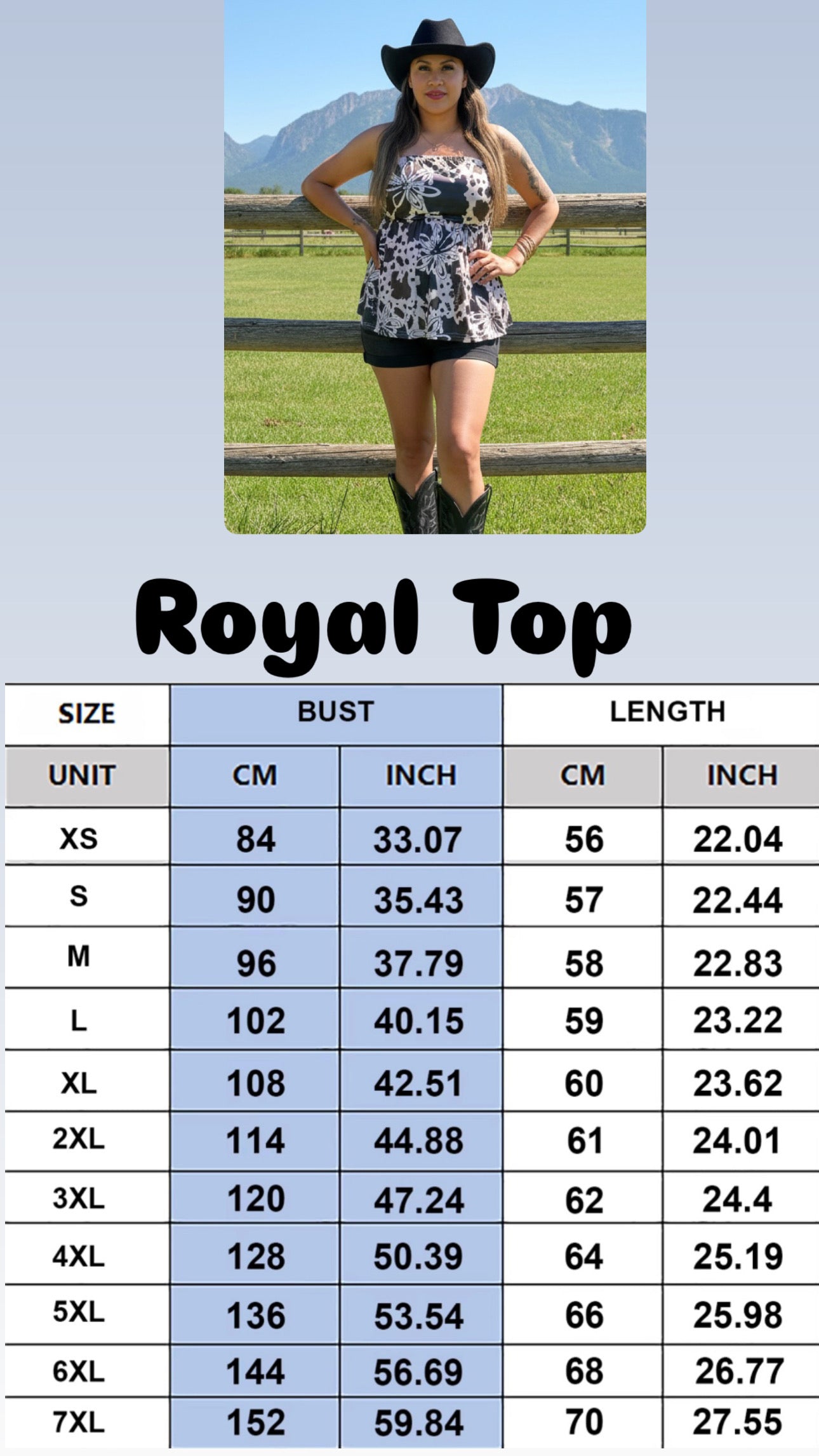Preorder Royal Top in  Pipi Design