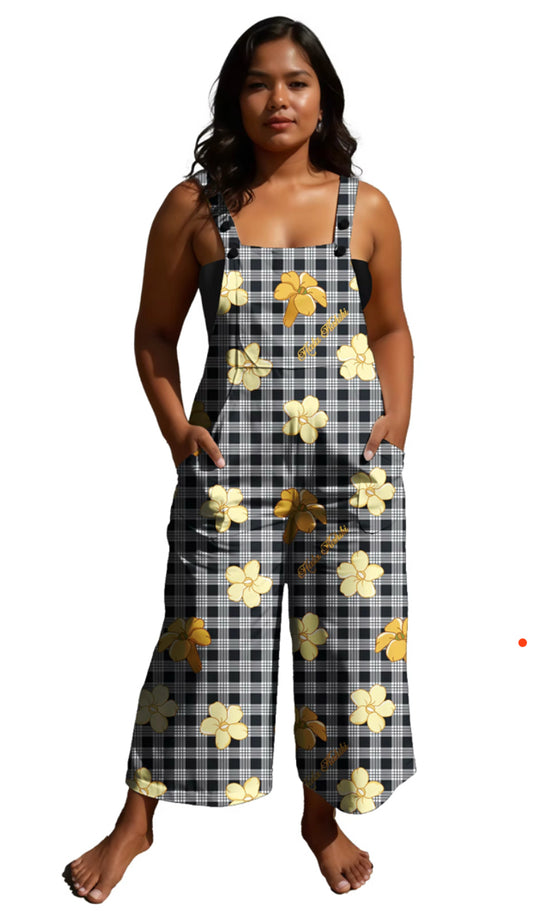 Preorder Kamea Jumpsuit Black Palaka