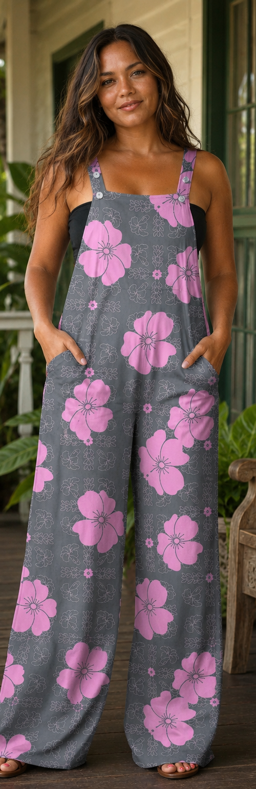PREORDER Kamea Jumpsuit - Pink Pua