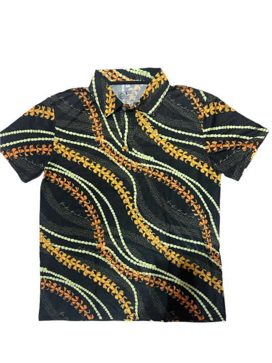 Exclusive Men's Puakenikeni Polo - LIMITED EDITION Hawaiian-Inspired!