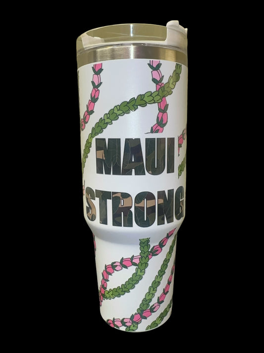 40oz MAUI STRONG Tumbler